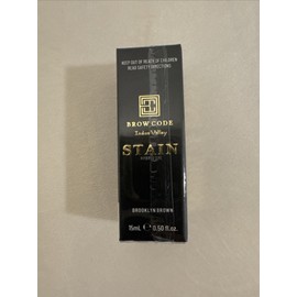 BROW CODE Stain Hybrid Brow Dye Tint pigment for Eyebrows- BROOKLYN BROWN