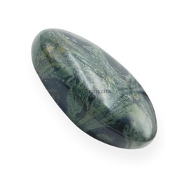 ZAIN GEMS LLC Gemstone Kambaba Jasper Carved Palm Stone/Pocket Palm Stone/Reiki Healing & Crystal Grid for Natural Body Chakra Balancing