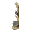 Ebros Rustic Western Faux Entwined Hunter's Stag Deer Antlers Trophy