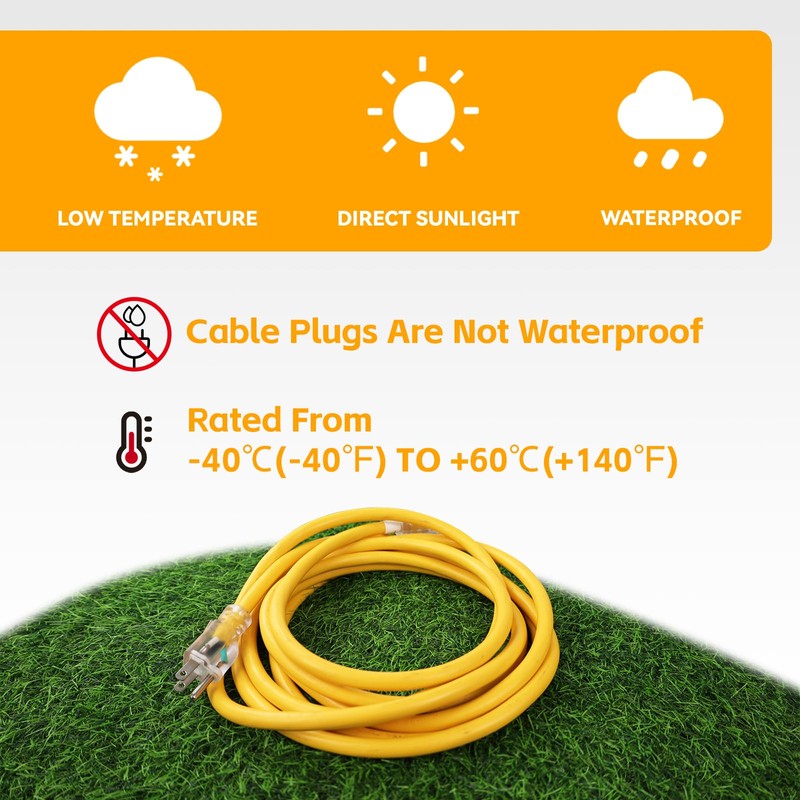 Ultra Explorer - Cable de extensión para exteriores de 10