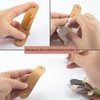 6 Pcs Faux Leather Furniture Handle Door Handle Cupboard Handle