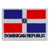 Dominican Republic Flag Embroidered Iron On Patch Applique