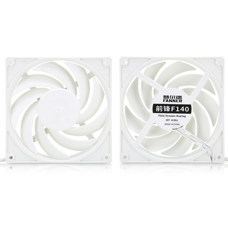 F140 Computer CPU Cool Cooling Fan 14cm Low Noise Desktop