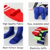 Marchare Boys Soccer Socks Toddler Athletic Socks 10-14 Years Knee