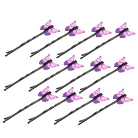 PACKOVE 12Pcs Butterflies Hair Clips Elegant Hair Barrettes for Women for Daily Use and Special Occasions Durable and Stylish