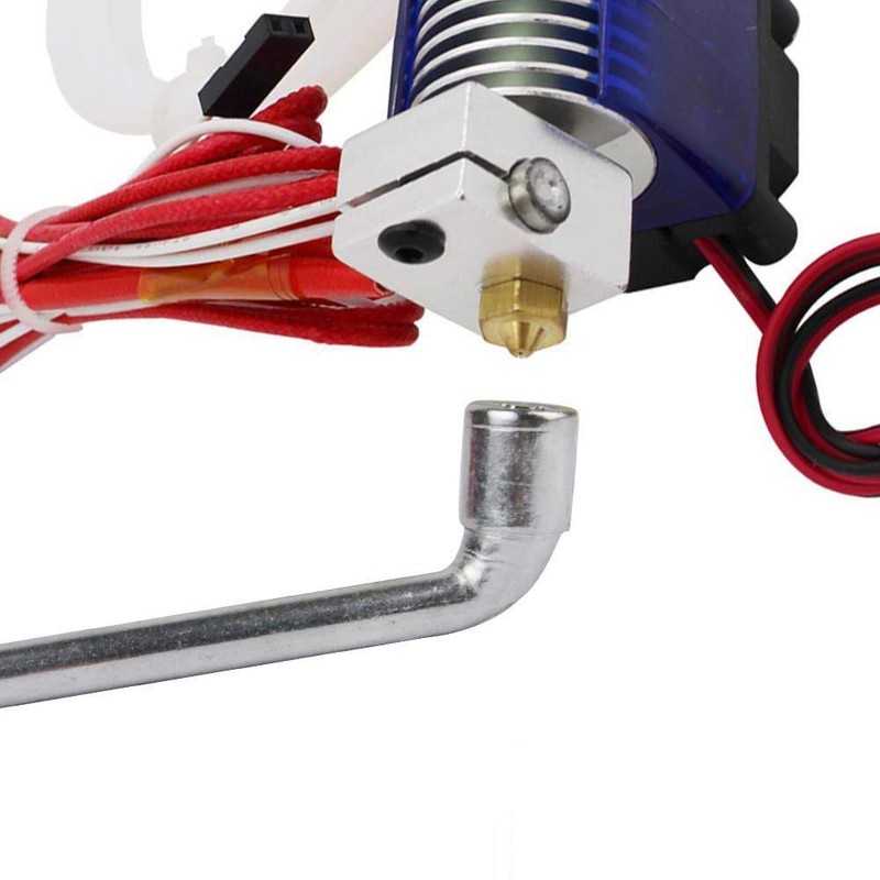 DollaTek 25pcs 3D Printing Tool Kit, 10pcs 0.4mm Nozzle +