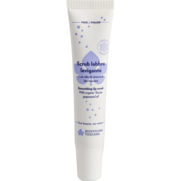 Biofficina Toscana Smoothing Lip Scrub, 15 ml