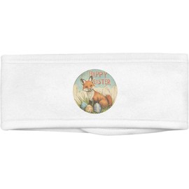 'Happy Easter with Fox' Beauty Head Band/Hair Band (HB00037907)