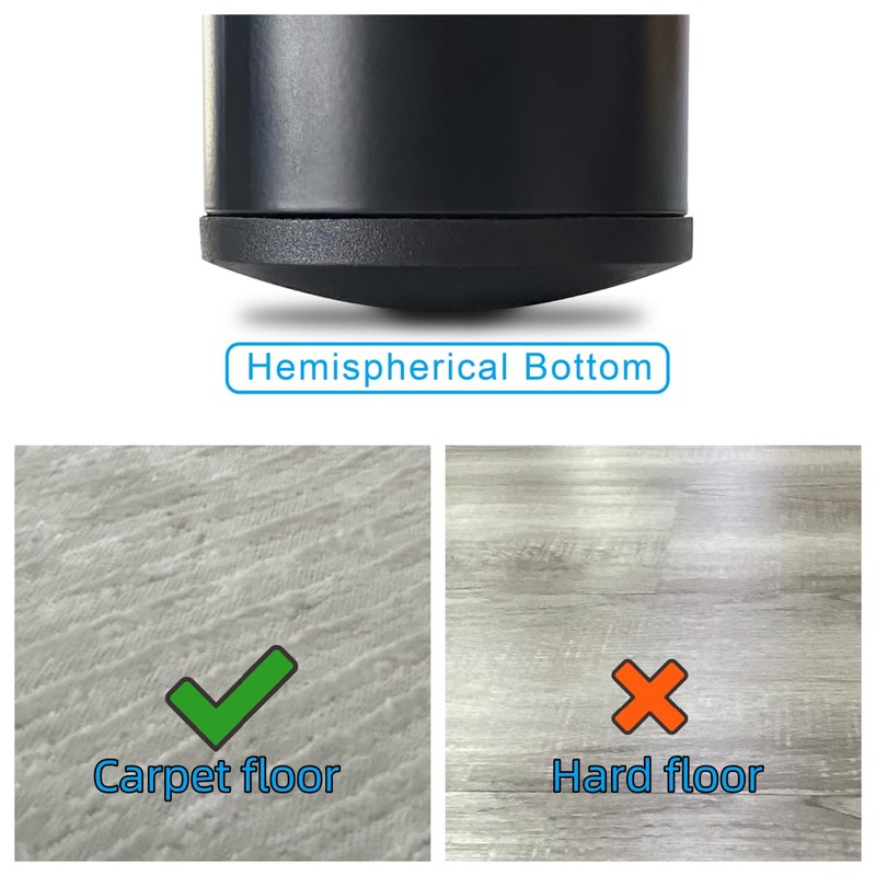 4 Inch Metal Legs Replacement for Adjustable Bed Base Frame