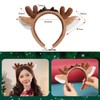Mefeny Reindeer Headband Deer Deer Ears Headband Christmas Reindeer Cosplay