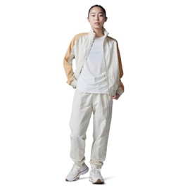 Puma CL 687709 Casual Sports Jersey Top and Bottom Set, Woven Tracksuit, Women's, 25 Spring Summer Color Alpine Snow (87), M