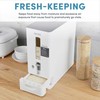 Aroma Housewares 27lbs Large Rice Dispenser, 7.25 x 16.5 x