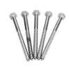 304 Stainless Steel Half Thread Bolt Wood Hex Lag Screws
