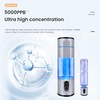 Alkadrops Portable Hydrogen Rich Water Maker Bottle 5000PPB Concentration PEM