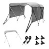 VEVOR 4 Bow / 3 Bow Bimini Tops, Detachable Mesh