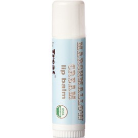 Treat Jumbo Organic Lip Balm, Marshmallow Cream, Cruelty Free .50 Ounces