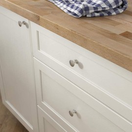 Liberty PN0058C-SN-C 7/8-Inch Diameter Cabinet Hardware Knob 25mm Height