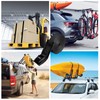 WEDAMER 4-Pack Kayak Tie Down Straps Heavy Duty Cam Buckle