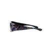 Polarized Rhinestone Fit Over Lens Cover Sunglasses - Purple Butterfly