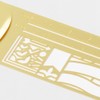 DESIGNPHIL Midori 42282006 Ruler, Clip Ruler, Decorative Ruled Pattern