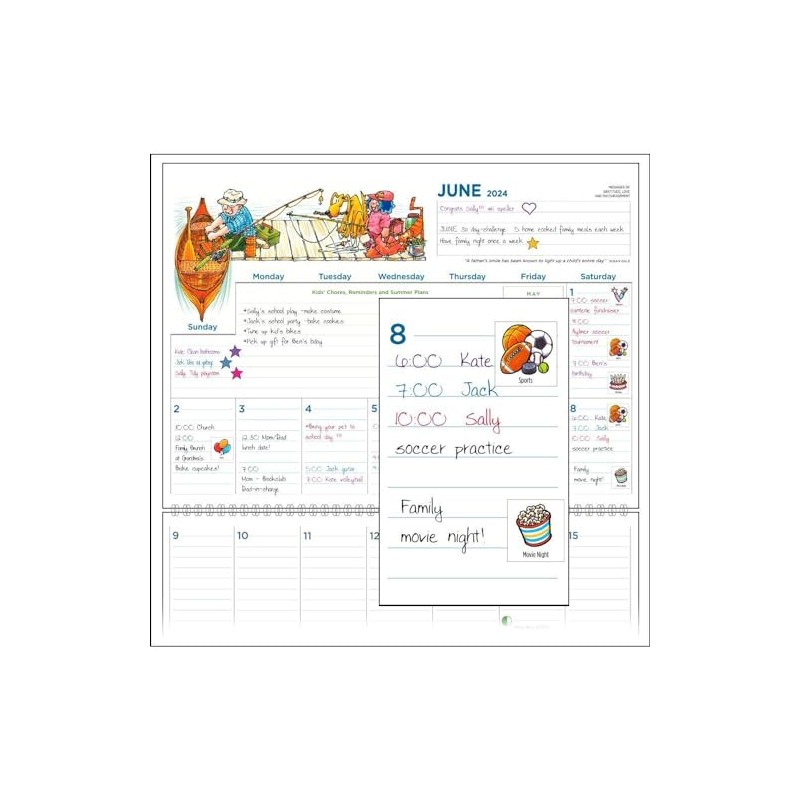 2025 More Time Moms Family ORGANIZER WALL CALENDAR