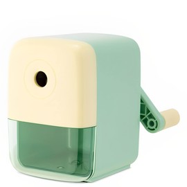 Pencil Sharpener,Automatic Pen Entry Design,The knob can Adjust 5 Types of Pen tip Thickness,Desk Pencil Sharpener,for Standard Pencils,Colored Pencils,and Makeup Pencils,for Classroom,Home,Office Use