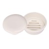 2Pcs Travel Soap Box, Round Soap Case Portable Soap Holder