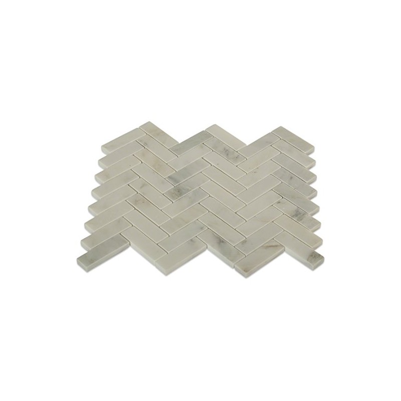 Splashback Tile ORIENTAL HERRINGBONE Oriental Sculpture Herringbone 12" x 8mm
