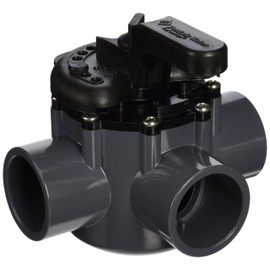 Pentair 263036 Diverter Valve 2-Way 1-1/2-Inch (2-Inch slip Outside), CPVC