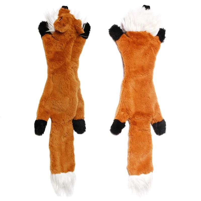 No-Stuffing Dog Squeaky Toy for Interactive Play – 45cm Crinkle