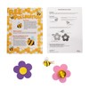 Fun Express Pollinating Bee Educational Craft Kit - Makes 12