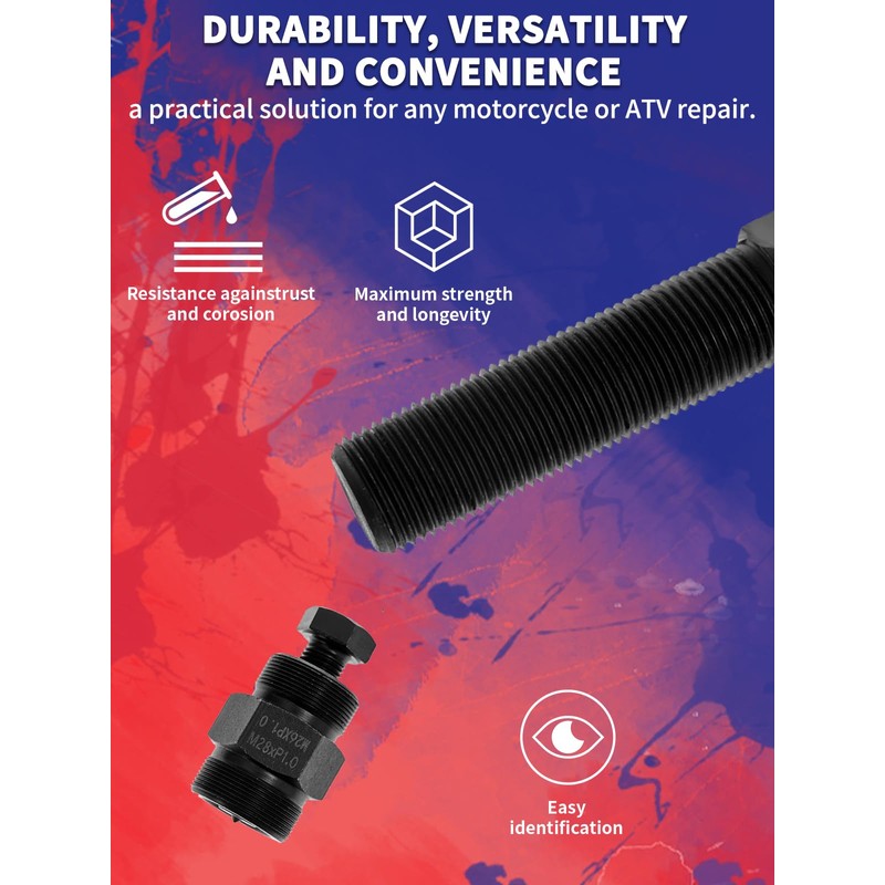 Punmew Flywheel Puller Set 10pcs Universal Flywheel Turning Tool for