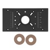 Router Table Insert Plate Aluminum Alloy Lift System Base Board