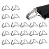 BWBWND 20 PCS Car Seat Cover Hooks, Metal Seat Pad