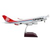 DCD Boeing 747-400F Commercial Aircraft Cargolux 1/200 Diecast Model Gray
