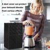 CALIDAKA Blender Dust Cover, Compatible with Most Blenders, Polyester, Black