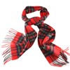 Winter Checked Plaid Wool 100% Cashmere Scotland Made Stripe Solid