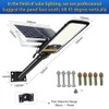 RuoKid Solar Street Lights Outdoor Lamp, 16000lm IP67 Waterproof Light