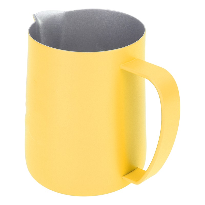 Coffee Latte Art Pitchers Bevel Design 450ml Stainless Steel Milk