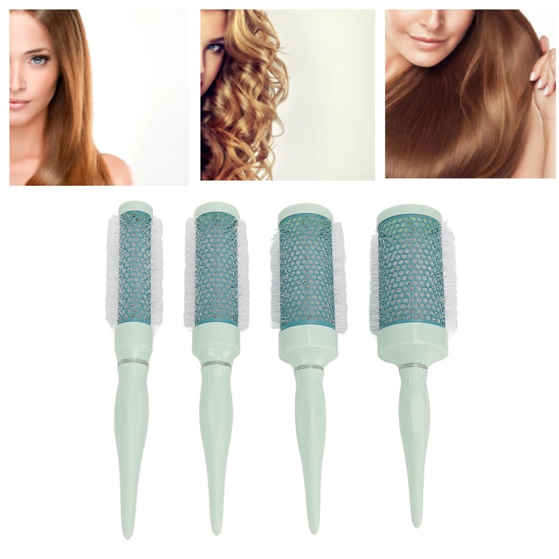 Round Brush Set Reduce Frizz Static Proof Massage Scalp Roll