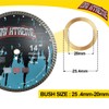 ORIXTREME 14Inch Diamond Saw Blade,Turbo Rim General Purpose Blade Dry/Wet