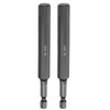 HARFINGTON 2pcs Flat Hex Head Drill Bit H10 (10mm) Magnetic
