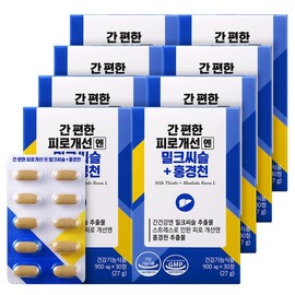 Frombio Milk Thistle + Rhodiola for Liver-Friendly Fatigue Improvement 30 Tablets x 8 Boxes / 8 Months / 프롬바이오 간 편한 피로개선엔 밀크씨슬+홍경천 30정x8박스/ 8개월
