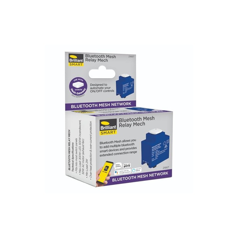 Brilliant Lighting Smart Bluetooth Mesh Relay Switch Mechanism