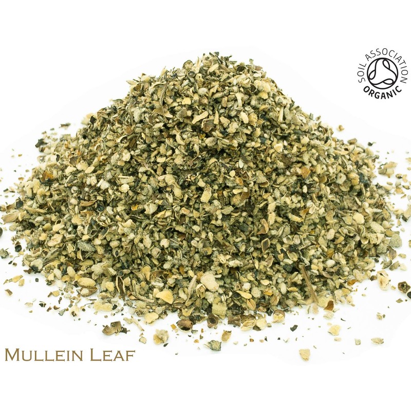 Organic Mullein Leaf Pure Herbal Infusion (25 Unbleached Tea Bags
