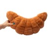 Generic Room 2 Room Croissant Roll Shaped Plush Decorative Throw
