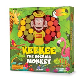 Blue Orange KeeKee The Rocking Monkey