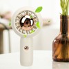 Handheld Mini Fan Quiet USB Charging 3 Speeds Small Portable