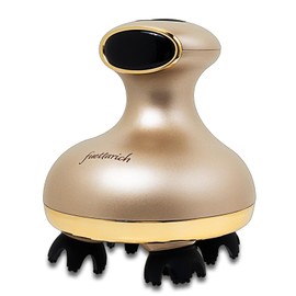 fuettarich スカルプ ヘッドスパ [ ヘッドマッサージブラシ 頭皮 マッサージ ヘッドスパブラシ 電動 ems led シャンプーブラシ ]