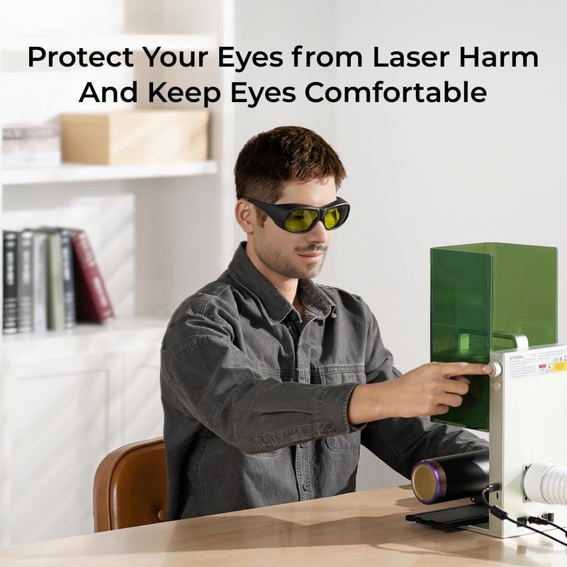 xTool Laser Safety Glasses, Laser Safety Goggles F1, F1 Ultra,
